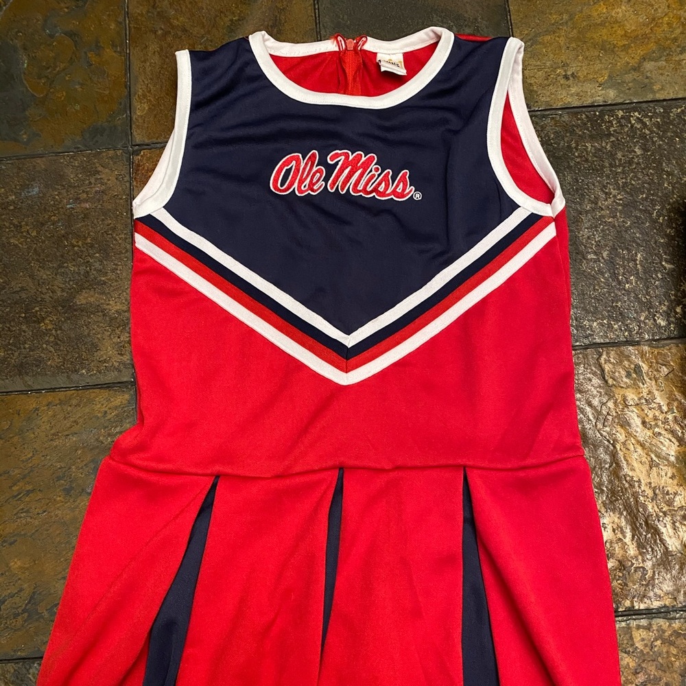 Authentic Ole Miss Youth Cheerleading Uniform